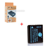 DSTE CGA-S007E DMW-BCD10 1500mAh Battery or Charger for Panasonic TZ1/TZ3
