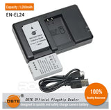 DSTE EN-EL24 1,050mAh Battery and Charger For Nikon 1 J5