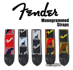 Fender Monogrammed Guitar Straps