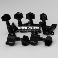 Jackson Electric Guitar Tuning Pegs (Black)