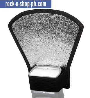 Camera Flash Diffuser Softbox Silver and White Reflector for Canon 580EX Nikon SB-600 Penta