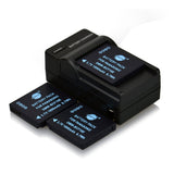 DSTE DMW-BCF10E Replacement Battery or Charger for Panasonic DMC-FX500 DMC-FX580 DMC-FS25
