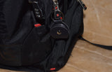 Guitar Picks Holder Case Black Leather Keychain Plectrum Cases Bag