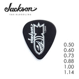 Jackson The Bloodline 351 Bomb 451 Skull 551 Cross Black Guitar Picks Pack 6pcs (Original)