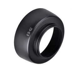 ES-62 52mm Lens Hood Reversible for Canon 450D EF50mm f/1.8 II Nikon 50mm f/1.8D