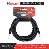 KIRLIN IPC-201B Double Straight Head Guitar Cable