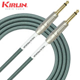 KIRLIN IWB-201PFG Premium Plus Woven Jacket Guitar Cable