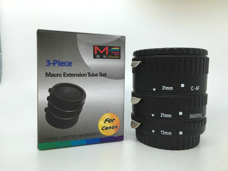 Meike Auto Focus AF Macro Extension Tube Ring for Canon
