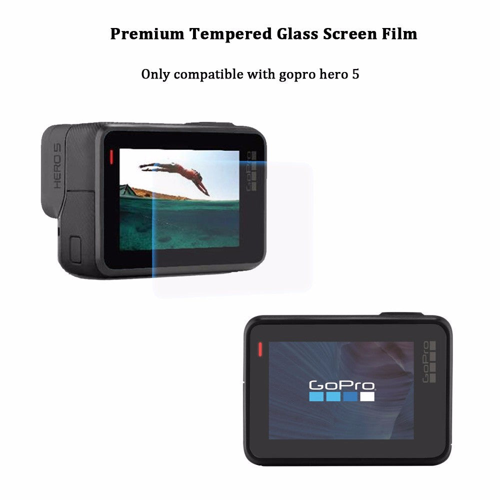 Tempered Glass Screen Film for Gopro Hero 5