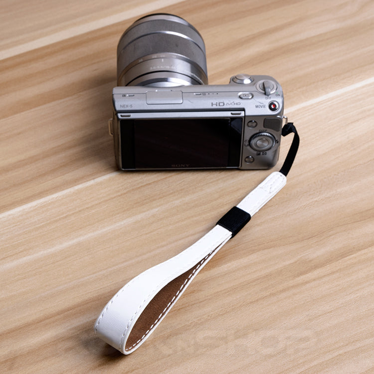 Leather Wrist Strap for Cameras
