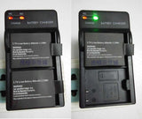 SJ4000 Battery(2-Pack)+Dual Charger for SJCAM SJ5000 SJ6000 action HD sport camera 3.7V 900mAh