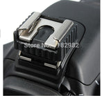 Metal Flash Hot Shoe Mount Adapter to 1/4 Thread for Studio Light Stand Tripod