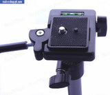 Weifeng WT-330A Portable Lightweight Tripod Stand 3-Section Aluminum Legs