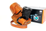 Leather Case Holster for Sony A7II A7RII A7SII A72 A7S2 A7M2 A7RM2 Camera 24-70mm Kit Lens