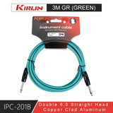 KIRLIN IPC-201B Double Straight Head Guitar Cable