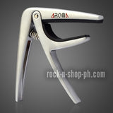 AROMA AC-02 Guitar Capo Zinc Alloy Capo Silicone Cushion Capo
