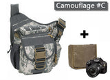Campsnail D5 Column Army Messenger Camera Bag