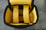 Triangular Camera Bag with Strap and Raincover for Nikon