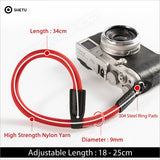 Climbing Rope Camera Wrist Strap for Sony Fujifilm Pentax
