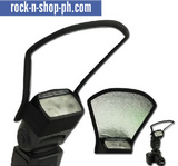 Camera Flash Diffuser Softbox Silver and White Reflector for Canon 580EX Nikon SB-600 Penta
