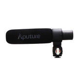 Aputure V-Mic D2 Sensitivity Adjustable Directional Condenser Shotgun Microphone for Nikon Canon Pentax Camera Camcorder DSLR