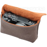 Backpacker BBK-M12M Carrying Pouch Bag Case For ZV1 ZVE10 LX10 RX100 GR3