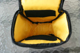 Triangular Camera Bag with Strap and Raincover for Nikon