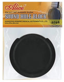 Alice A048A 41/42 Inch Guitar Sound Hole Cover Block Silencer