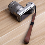Leather Wrist Strap for Cameras