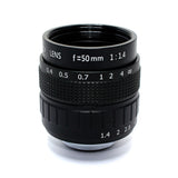 Fujian 50mm F1.4 CCTV Camera Lens