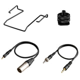 BOYA BY-WM6 UHF Ultra High Frequency 48 Channel Camera Wireless Lavalier Microphone System for Canon DSLR Sony Camcorders