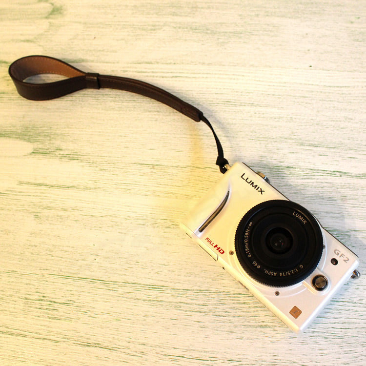 Shetu Leather Wrist Strap for Sony Pentax Samsung Fujifilm