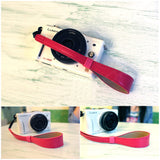 Shetu Leather Wrist Strap for Sony Pentax Samsung Fujifilm