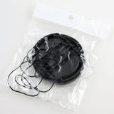 Snap-on Lens Cap Cover with Cord for Nikon