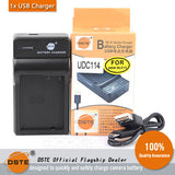 DSTE DMW-BLC12 1700mAh Battery and Charger for Panasonic DMC-FZ200GK GH2 G5 G6 G5GKDMC-FZ200GK GH2 G5 G6 G5GK