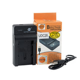 DSTE BP-809 Replacement Battery or Charger DC26 for Canon HF10 HF100 HF11 HG20 HG21 M30 M300 M31 S10 S100 S11 S20 S200