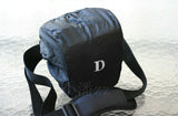 Triangular Camera Bag with Strap and Raincover for Nikon