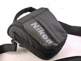 Triangular Camera Bag with Strap and Raincover for Nikon