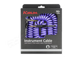 KIRLIN IPK-222BFGL Premium Coil Instrument Guitar Cable