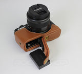 Leather Half Case for Canon EOS M10 / M100 (version 2)