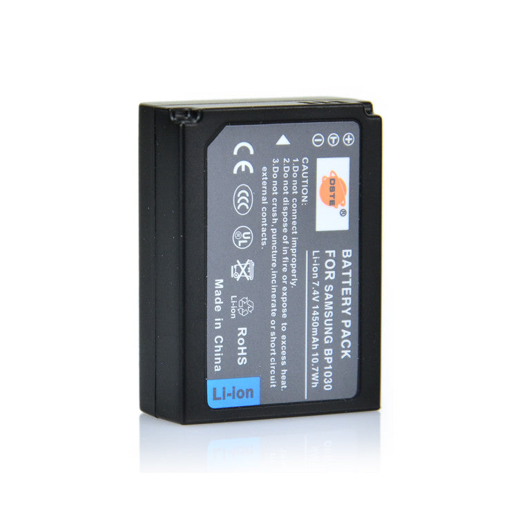 DSTE BP1030 BP1130 Replacement Battery or Charger for Samsung NX200 NX1000 NX2000 NX210 NX300