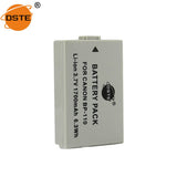 DSTE BP-110 Replacement Battery or Charger for Canon VIXIA HF R206 R200 R28 R26 R21