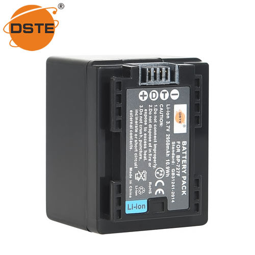 DSTE BP-727F Replacement Battery or Charger for Canon R506 BP-709 HF R300