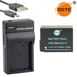 DSTE DMW-BLC12 1700mAh Battery and Charger for Panasonic DMC-FZ200GK GH2 G5 G6 G5GKDMC-FZ200GK GH2 G5 G6 G5GK