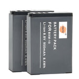 DSTE BXM-10 950mAh Battery or Charger for XiaoYi YI-M1 mirrorless digital camera