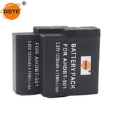 DSTE AHDBT-501 Replacement Battery or Charger for GOPRO HERO 5