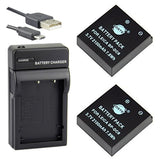 DSTE BP-DC8 Replacement Battery and Charger for Leica X1 X2 MINI-M X-VARIO Camera