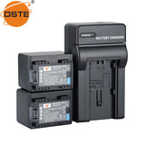 DSTE BP-727 Replacement Battery or Charger for Canon R506 BP-709 HF R300