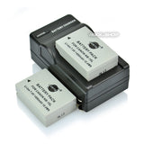 DSTE NB-10L Replacement Battery or Charger for Canon G1X G15 SX40 G1X G16