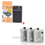 DSTE LP-E5 Replacement Battery or Charger For Canon EOS 450D, EOS 500D, EOS 1000D